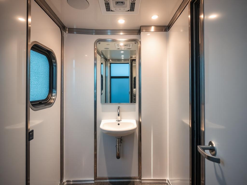 Luxury Restroom Trailers in New London, WI